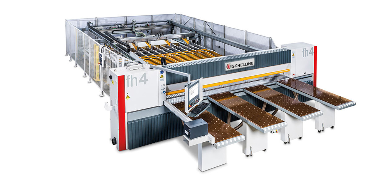 Automated Panel Saw, Wood Panel Saw, Schelling fh4